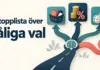 En topplista över dåliga val Illustration med rubriken ”En topplista över dåliga val” och en hjärna vid ett vägskäl med symboler för impulsköp, dyra lån, spel och en återvändsgränd.