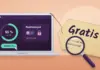 Gratis Bitdefender antivirus till Mac – så ligger det till Illustration av en laptop där en gratis manuell virusskanning pågår medan realtidsskyddet är avstängt och låst, med en prislapp märkt ”Gratis*” knuten vid skärmen och ett förstoringsglas som förstorar det finstilta ”inget realtidsskydd på Mac”.