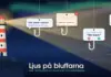 Northguard och skydd mot onlinebedrägerier Illustration av en fyr på en klippa under norrsken vars ljuskägla avslöjar fiskekrokar som döljer sig under fyra beten – ett sms om ett väntande paket, ett mejl om att kontot spärras, ett samtal från ”Din bank” och ett löfte om garanterad vinst – med rubriken ”Ljus på bluffarna”.