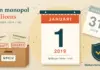 Illustration av en rivalmanacka där bladet ”31 december 2018” rivs av och avslöjar ”1 januari 2019 – Spellagen träder i kraft”, medan Lotterilagen och Kasinolagen stämplade ”Ersatt” läggs i en arkivlåda och en sköld symboliserar starkare konsumentskydd under rubriken ”Från monopol till licens”.