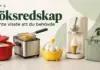 Top 5 köksredskap du inte visste att du behövde Fem smarta köksprylar – riskokare, fritös, äggkokare, mjukglassmaskin och kylväska – under rubriken ”Topp 5 köksredskap du inte visste att du behövde”.
